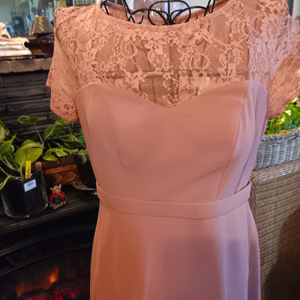 Beautiful, lace topped dress